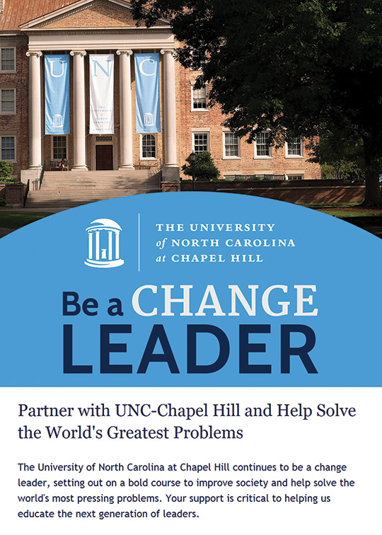 The University of North Carolina at Chapel Hill The University of North Carolina at Chapel Hill